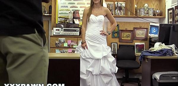  XXXPAWN - Here Cums The Bride, Abby Rose, Looking To Piss Off Her Ex